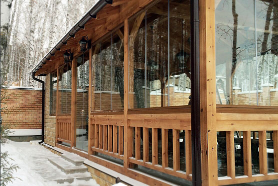 Безрамное остекление Claroflex Pivot